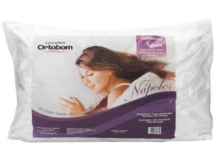 Imagem de Kit Travesseiro Ortobom de Cabeça Poliéster 