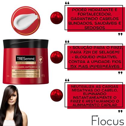 Imagem de Kit Tresemmé Sérum Blindagem Antiumidade Selagem Hidrolisada