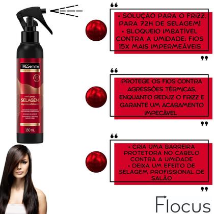 Imagem de Kit Tresemmé Sérum Blindagem Antiumidade Selagem Hidrolisada