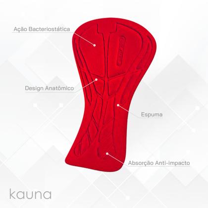 Imagem de Kit triathlon top com mangas e bermuda elite pink flower uv 50+ kauna