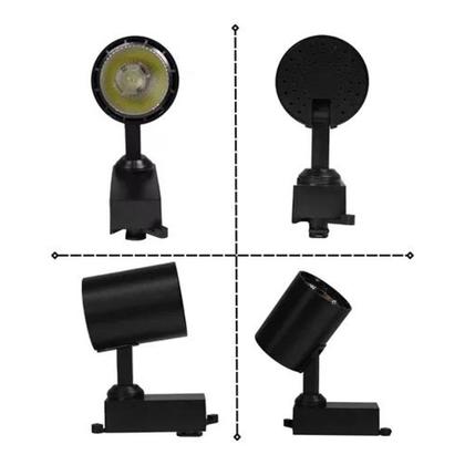 Imagem de Kit Trilho Eletrificado 1 Metro Com 3 Spots Led 7w Bivolt