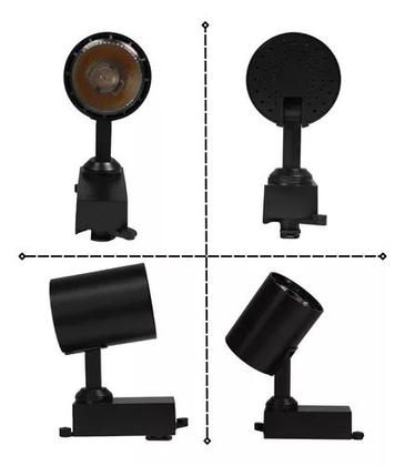 Imagem de Kit Trilho Eletrificado 1,5 M Com 3 Spots Led 7w Bivolt