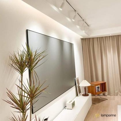 Kit trilho eletrificado 1m + 4 spots led 7w branco bf 6000k - ROYA Imagem de Kit trilho eletrificado 1m + 4 spots led 7w branco bf 6000k