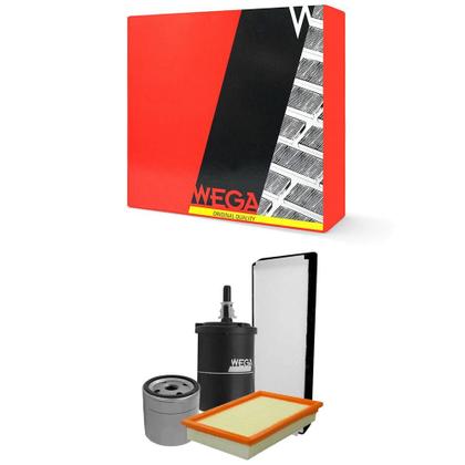 Imagem de Kit Troca de Filtros Celta Prisma 1.0 1.4 Wega WKL184