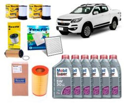 Imagem de Kit Troca De Óleo 5w30 e Filtros GM Pick-up S10/Trailblazer 2.8 Diesel 2012/2022 GM.