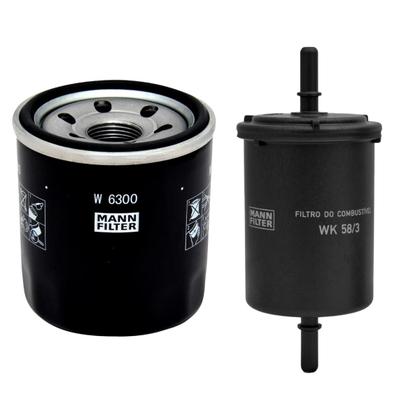 Imagem de Kit Troca De Oleo 5w30 Original Shell Filtro Oleo E Combustível Mann Hb20 1.0