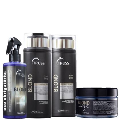 Imagem de Kit Truss Blond Tratamento Completo (4 Produtos)