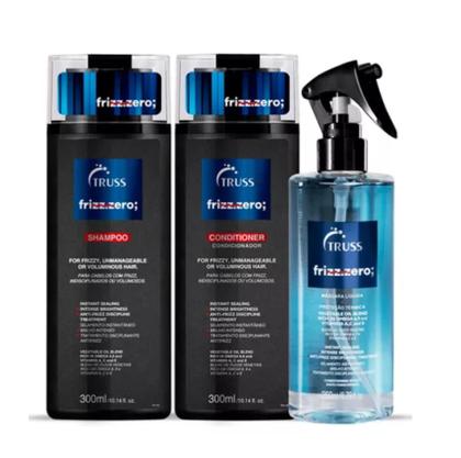 Imagem de Kit Truss Shampo + Condicionador + Spray Anti Frizz Zero Gd