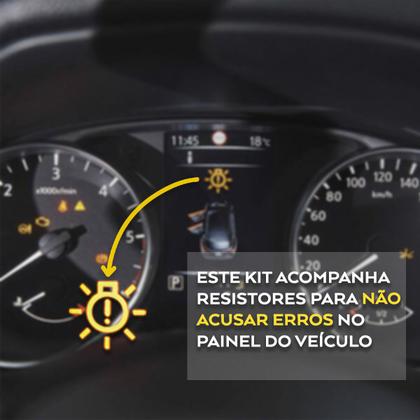 Imagem de Kit ultra led volkswagen amarok 2011/2022 20000 lúmens 6500k (h1h7hb4) - canceller