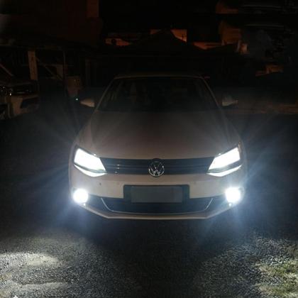 Imagem de Kit Ultra Led Vw Jetta 2006/2020 22000Lm 6500K Alta/Milha