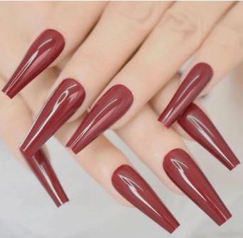 Imagem de Kit Unha Para Finalização Alongamento Gel Postiça realista Polly Gel Acrílica Porcelana Nails Unhas