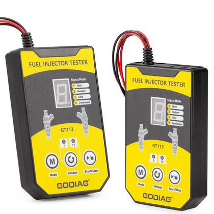 Imagem de Kit Universal De Teste E Limpeza De Injetores De Combustível Com 6 Adaptadores E 8 Modos De Pulso