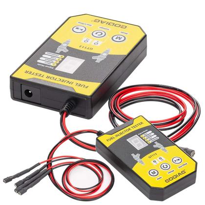 Imagem de Kit Universal De Teste E Limpeza De Injetores De Combustível Com 6 Adaptadores E 8 Modos De Pulso