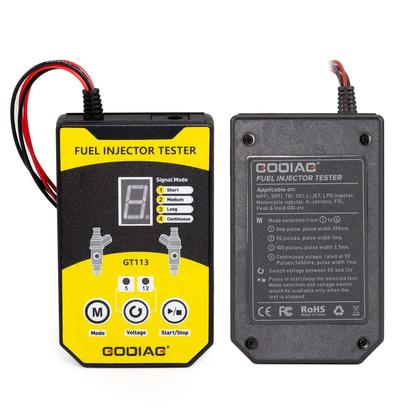 Imagem de Kit Universal De Teste E Limpeza De Injetores De Combustível Com 6 Adaptadores E 8 Modos De Pulso