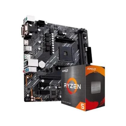 Imagem de Kit Upgrade AMD Ryzen 5 5600GT Vega 7 Placa Mãe A520 Memória Ram 16GB DDR4