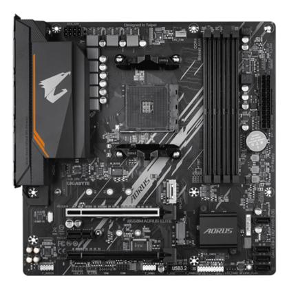 Imagem de Kit Upgrade AMD Ryzen 7 5700X / Placa Mãe Gigabyte B550M Aorus Elite