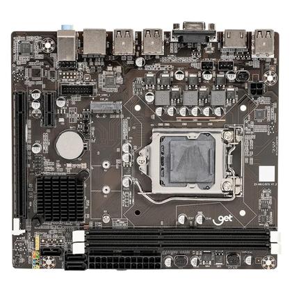 Imagem de Kit Upgrade Computador Placa Mãe H61 8Gb Memoria ram CPU Processador Intel i5 Pc Home Office