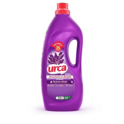 Imagem de Kit Urca Lavanda 1 Lava Roupas pó Concentrado 800g + 1 Amaciante Diluído 2l