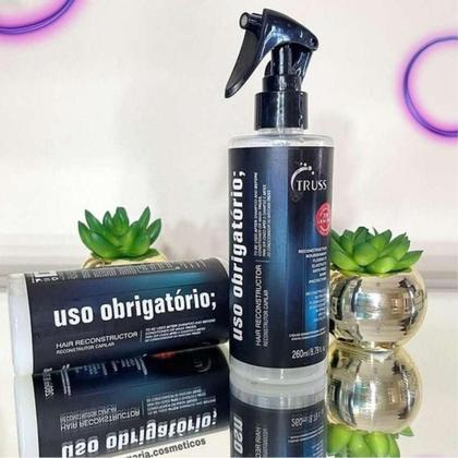 Imagem de Kit Uso Obrigatório Máscara e Reconstrutor 260ml Truss