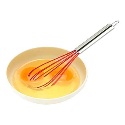 Imagem de Kit Utensílios de Cozinha de Silicone 5 Peças Sortido Preto ou Vermelho