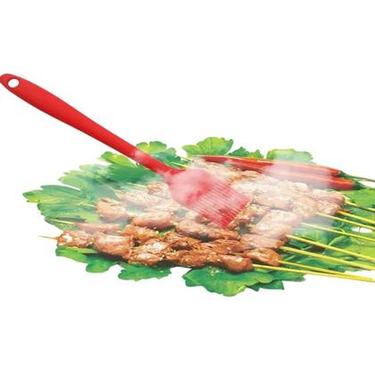 Imagem de Kit Utensílios de Cozinha de Silicone 5 Peças Sortido Preto ou Vermelho