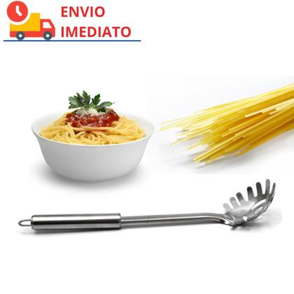 Imagem de Kit Utensílios de Inox 8 pçs Colher Concha Pegador Servir Buffet Restaurante Cozinha