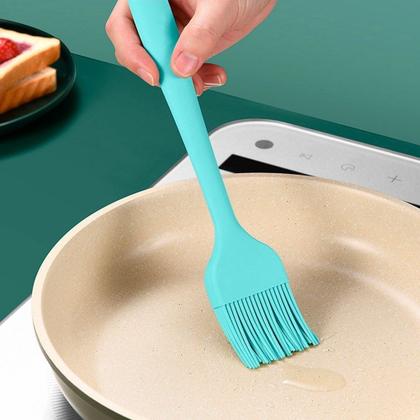 Imagem de Kit Utensílios De Silicone Maciço Colher Espátula Flexível