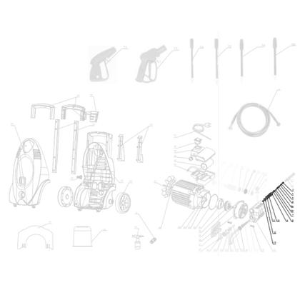 Imagem de Kit Válvula By Pass com Retenção Compatível com Lavajato WAP Bravo 2550 31050022