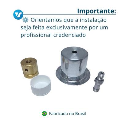 Imagem de Kit Válvula de Pressão para Autoclave 4 a 21l Stermax