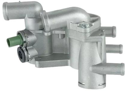Imagem de Kit valvula termostatica fox polo gol g5/g6 voyage golf completa aluminio mq1416