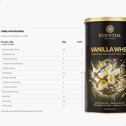 Imagem de Kit Vanilla Whey Protein 900g + Collagen Skin 330g Essential
