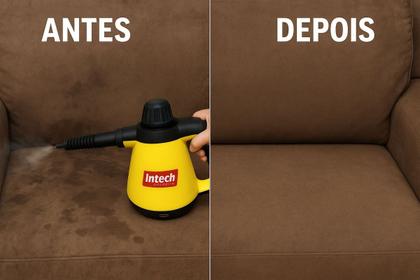 Imagem de Kit Vaporizador + Pano descartavel Higienizador 1200w/Top Clean Intech Machine limpeza 127V