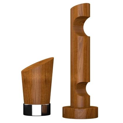 Imagem de Kit Varão Duplo Completo Alemão Plus 28x19mm 3 Metros com 2 Emendas - Quarto ou Sala