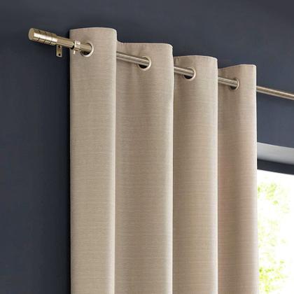 Imagem de Kit Varão Para De Cortina Extensivo 1,20 a 2,10M Cilíndrico Ouro Velho