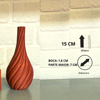 Imagem de Kit Vaso e Cachepot Minimalista Preto e Cobre