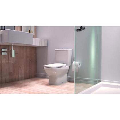 Imagem de Kit Vaso Sanitário Deca Flex Com Assento e Acessórios Br