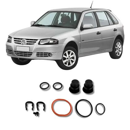 Imagem de Kit Vedação Carcaça Válvula Termostática vw Gol Parati