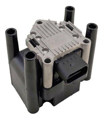 Kit Vela Cabo Bobina Ignição Gol G4 G5 Fox Voyage 1.0 1.6 8v SP30 F00099C125 - Bosch Imagem de Kit Vela Cabo Bobina Ignição Gol G4 G5 Fox Voyage 1.0 1.6 8v SP30 F00099C125