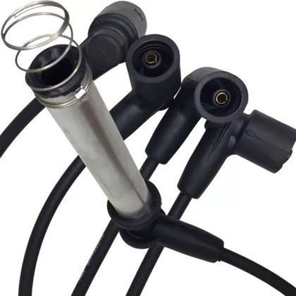 Imagem de Kit Vela Cabo Ngk Agile 1.4 2009 A 2013