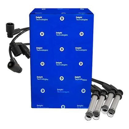 Imagem de Kit Vela Cabo Ngk Prisma 1.4 Flex 2007 A 2012