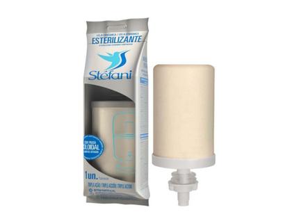 Imagem de Kit Vela Filtro Barro Tripla Ação Esterilizante + Torneira