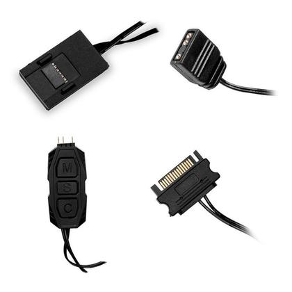 Kit Ventoinhas Mancer Ventus ZX, RGB, 3x120mm, Preta, MCR-VTZX