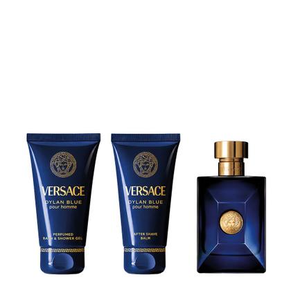 Imagem de Kit Versace Dylan Blue Men Edt 50ml + Bg 50ml + Pb 50ml