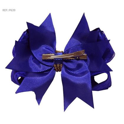 Imagem de Kit Vestido azul com tule francês e bordado + saia de filó + laço