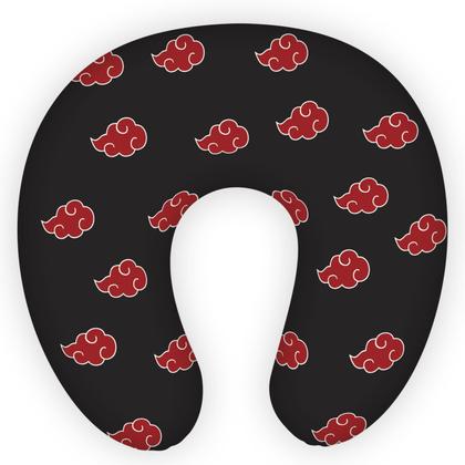 Imagem de Kit Viagem Com Almofada De Pescoço E Máscara Tapa Olhos Isoprene Akatsuki Nuvens