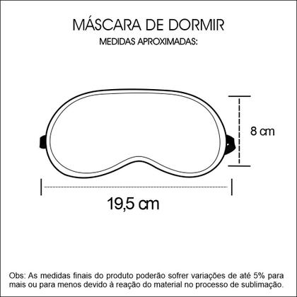 Imagem de Kit Viagem Com Almofada De Pescoço E Máscara Tapa Olhos Isoprene Akatsuki Nuvens