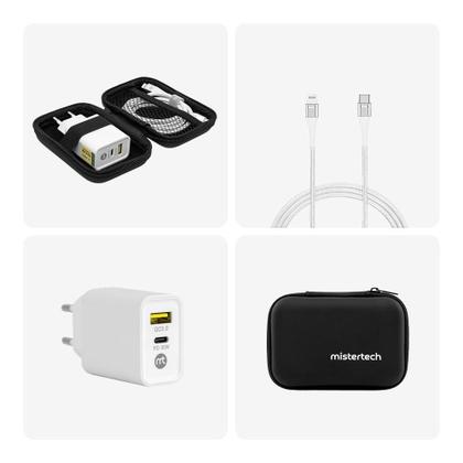 Imagem de Kit Viagem Lightning, Mistertech, Branco