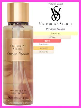 Imagem de Kit Victorias Secret Coconut Passion Body Splash e Creme Hidratante  Original