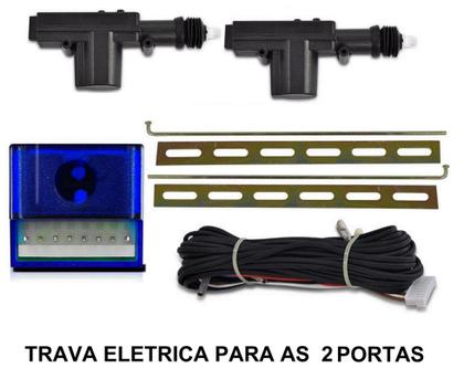 Imagem de Kit Vidro Eletrico Brasilia 1973 1974 +Trava Alarme canivete