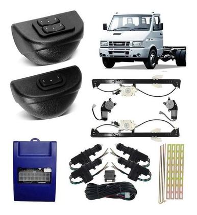 Imagem de Kit Vidro Elétrico Iveco Daily Até 2007 + Trava Universal 2p